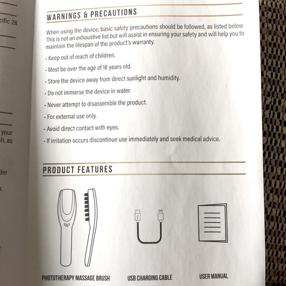 OPATRA Lux Brush! New! Light and massage beauty treatment for hair/scalp - Picture 8 of 9